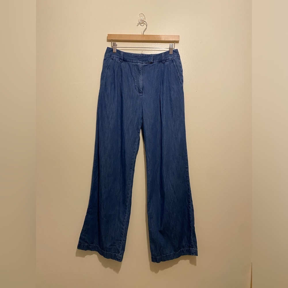 J. McLaughlin Blue Cotton Jeans. Size 6
